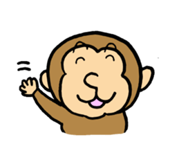 LOVE MONKICHI sticker #4456142