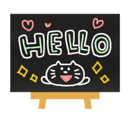 Blackboard&Chalk sticker #4456465