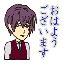 40 people of secretary sticker #4456788