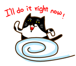 Cat's life(English version) sticker #4456991
