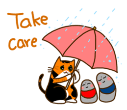 Cat's life(English version) sticker #4456992