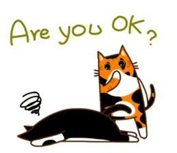 Cat's life(English version) sticker #4456995