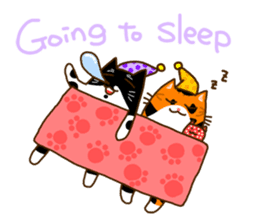 Cat's life(English version) sticker #4457002
