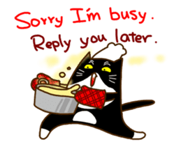 Cat's life(English version) sticker #4457004