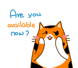 Cat's life(English version) sticker #4457005