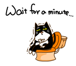 Cat's life(English version) sticker #4457007