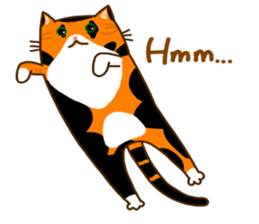 Cat's life(English version) sticker #4457008