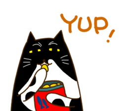 Cat's life(English version) sticker #4457009