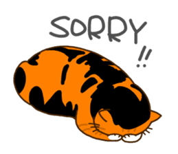 Cat's life(English version) sticker #4457012