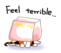 Cat's life(English version) sticker #4457013