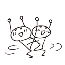 Graffiti people sticker #4457298