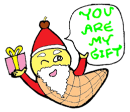 Santa Ice Cream sticker #4457315