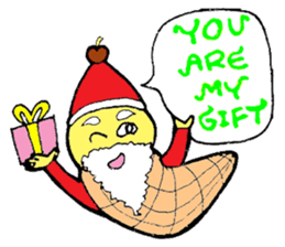 Santa Ice Cream sticker #4457315