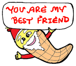 Santa Ice Cream sticker #4457318