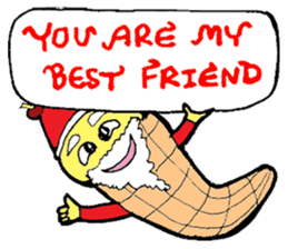 Santa Ice Cream sticker #4457318