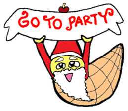 Santa Ice Cream sticker #4457327