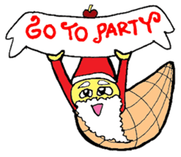 Santa Ice Cream sticker #4457327