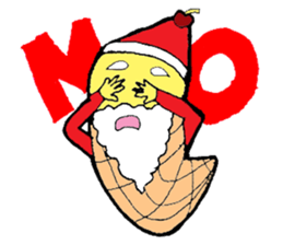 Santa Ice Cream sticker #4457335