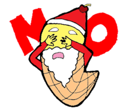 Santa Ice Cream sticker #4457335
