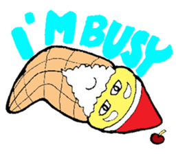 Santa Ice Cream sticker #4457336