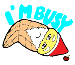 Santa Ice Cream sticker #4457336