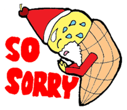 Santa Ice Cream sticker #4457337