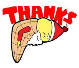 Santa Ice Cream sticker #4457343