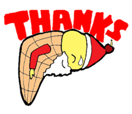 Santa Ice Cream sticker #4457343