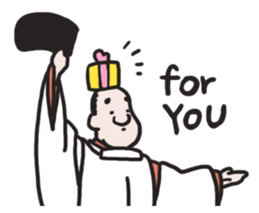 HEIAN KIZOKU /Japanese a nobleman sticker #4457380