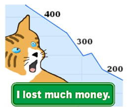 The jocular tabby (English version) sticker #4457532