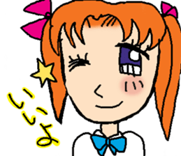 Schoolgirl KIRIKO sticker #4458624