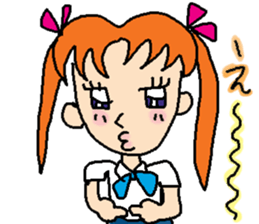 Schoolgirl KIRIKO sticker #4458632