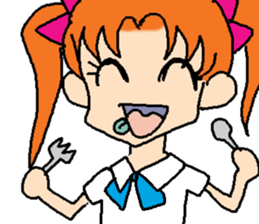 Schoolgirl KIRIKO sticker #4458646