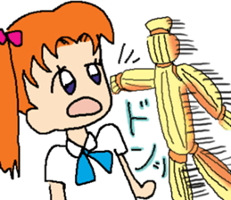 Schoolgirl KIRIKO sticker #4458658