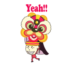 Chinese Boy sticker #4458789