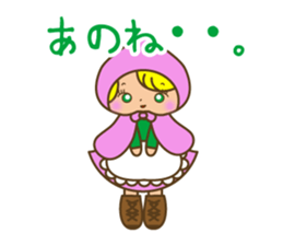 Fruit Hood-chan sticker #4458948