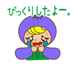 Fruit Hood-chan sticker #4458954