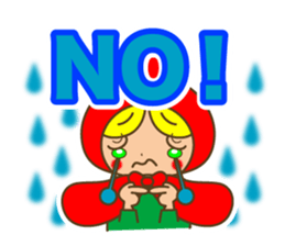 Fruit Hood-chan sticker #4458962