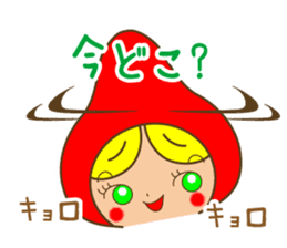 Fruit Hood-chan sticker #4458966