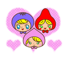 Fruit Hood-chan sticker #4458974