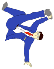 The man in suits. sticker #4459024