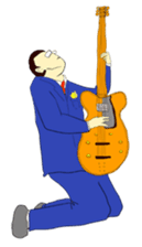 The man in suits. sticker #4459033