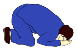 The man in suits. sticker #4459038