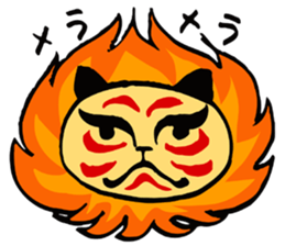 Shading cat  KABUchan sticker #4459407