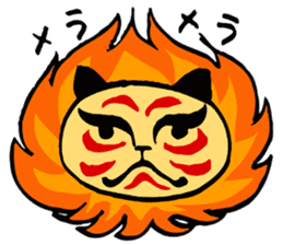 Shading cat  KABUchan sticker #4459407