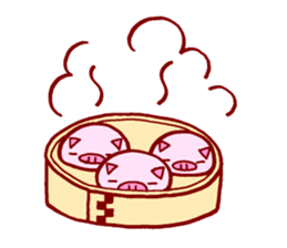 Daily Life of Pork Bun sticker #4460304