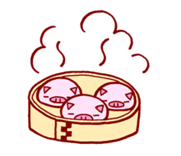 Daily Life of Pork Bun sticker #4460304