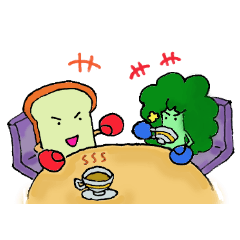 Jabbing Bread ~daily life~