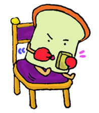 Jabbing Bread ~daily life~ sticker #4461026