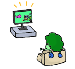 Jabbing Bread ~daily life~ sticker #4461034